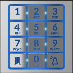 MTMFKB-Frontale Modulo Tastiera